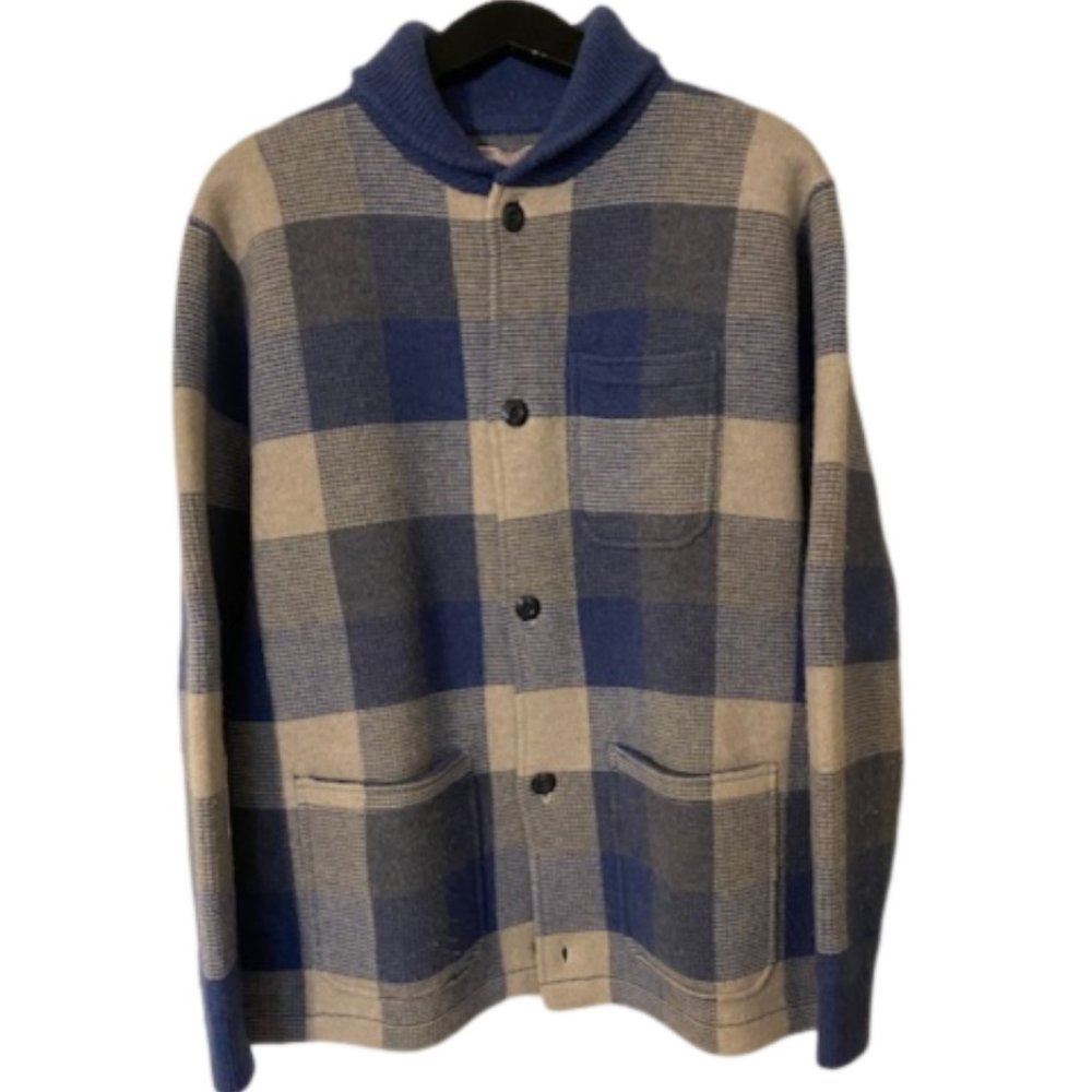 Boiled Wool Cardigan | J. Crew Wallace & Barnes | Size M